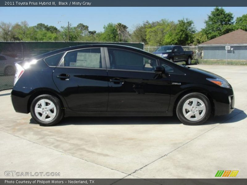 Black / Misty Gray 2011 Toyota Prius Hybrid III