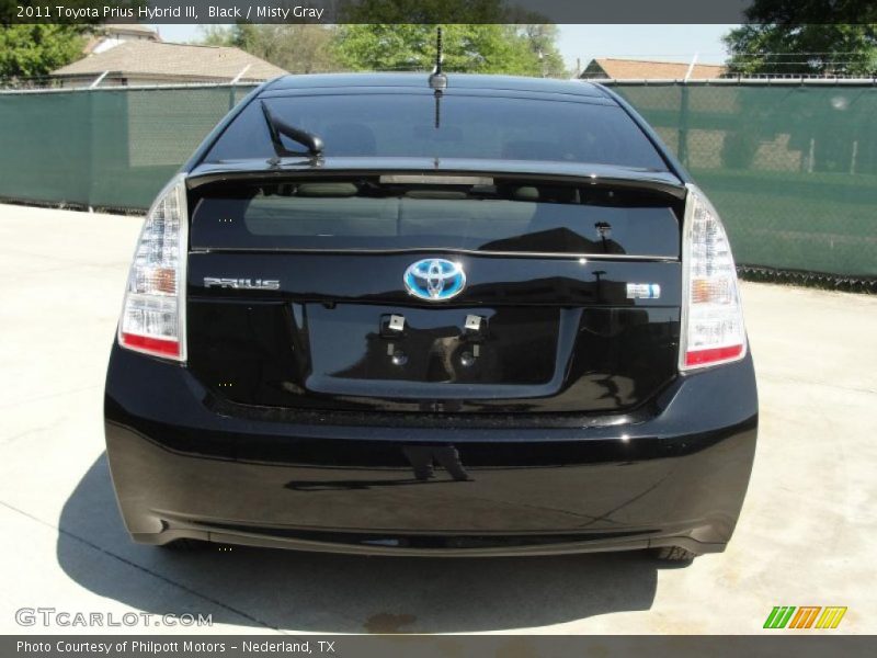 Black / Misty Gray 2011 Toyota Prius Hybrid III