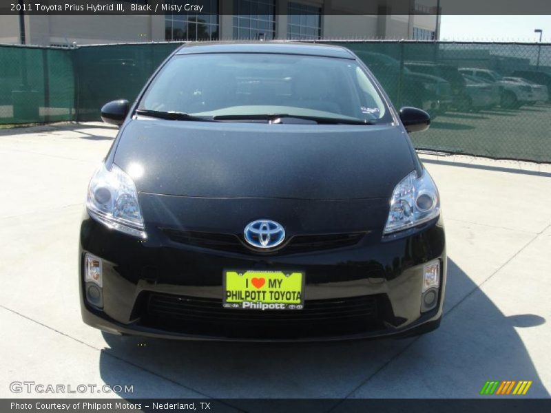 Black / Misty Gray 2011 Toyota Prius Hybrid III