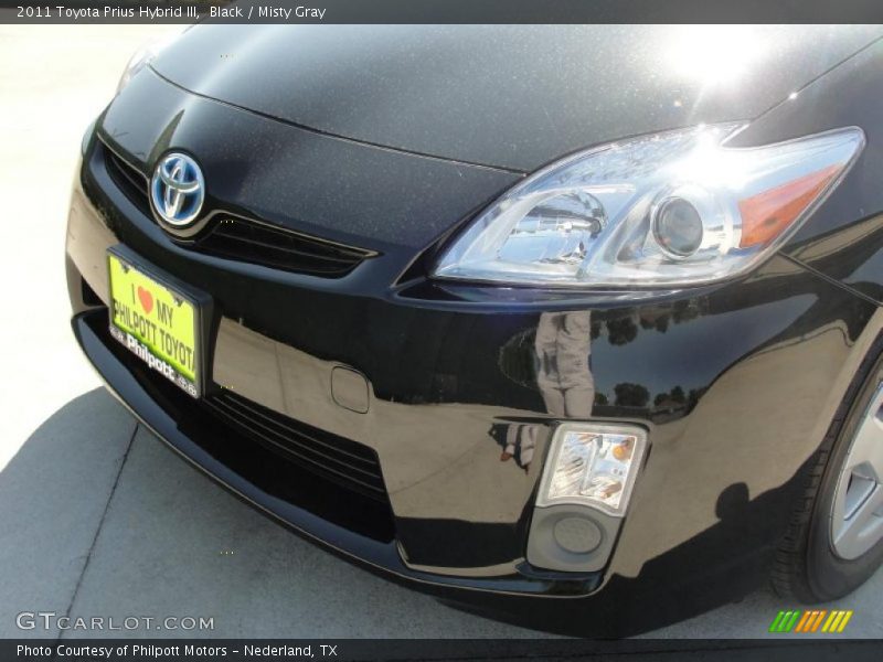 Black / Misty Gray 2011 Toyota Prius Hybrid III