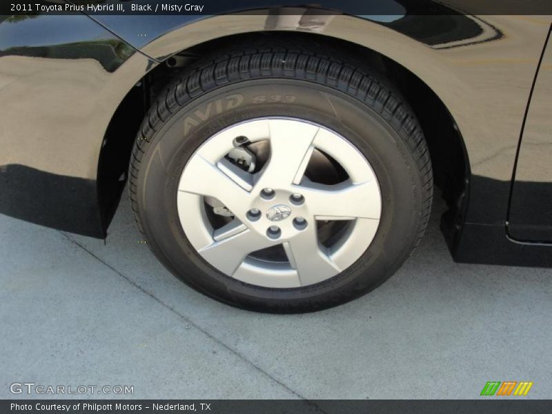 Black / Misty Gray 2011 Toyota Prius Hybrid III