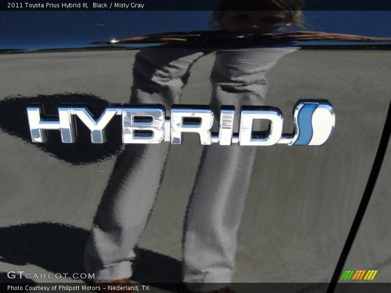 Black / Misty Gray 2011 Toyota Prius Hybrid III