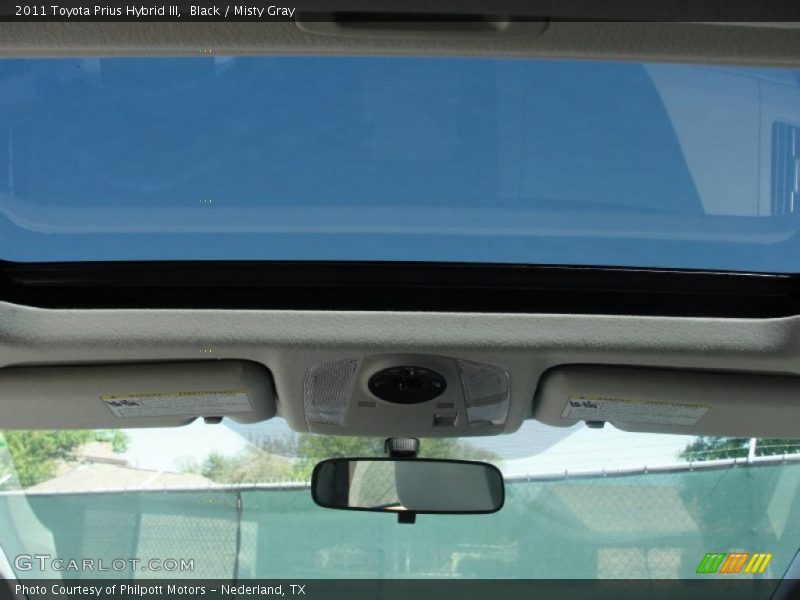 Black / Misty Gray 2011 Toyota Prius Hybrid III