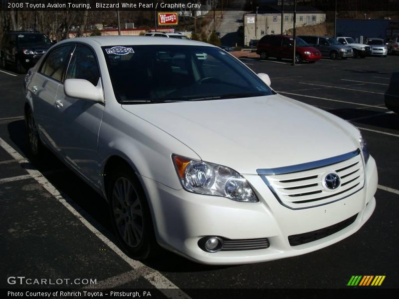 Blizzard White Pearl / Graphite Gray 2008 Toyota Avalon Touring
