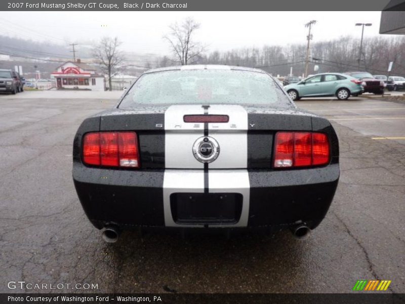 Black / Dark Charcoal 2007 Ford Mustang Shelby GT Coupe