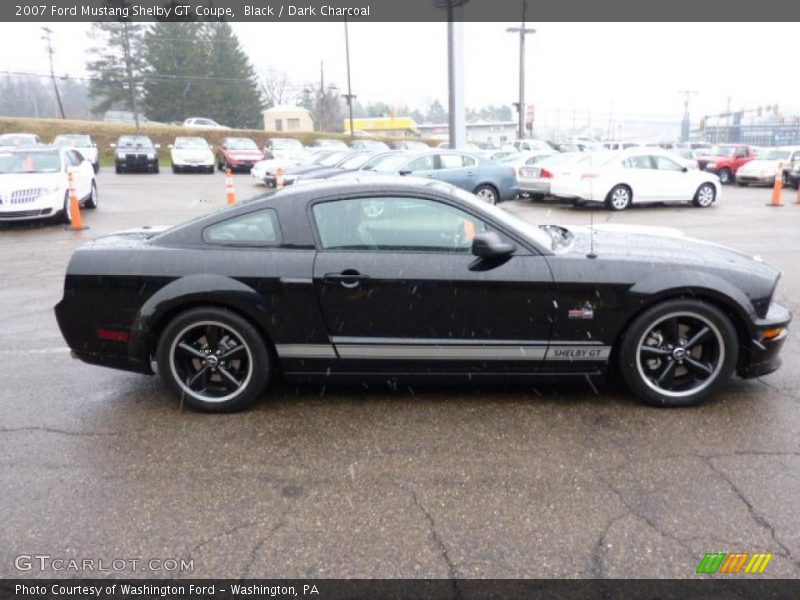 Black / Dark Charcoal 2007 Ford Mustang Shelby GT Coupe