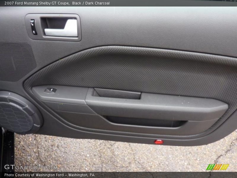 Black / Dark Charcoal 2007 Ford Mustang Shelby GT Coupe