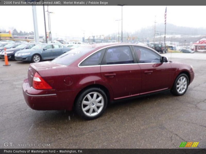 Merlot Metallic / Pebble Beige 2006 Ford Five Hundred Limited AWD
