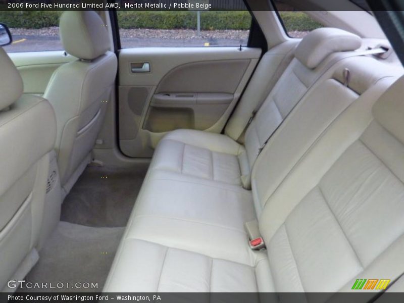Merlot Metallic / Pebble Beige 2006 Ford Five Hundred Limited AWD