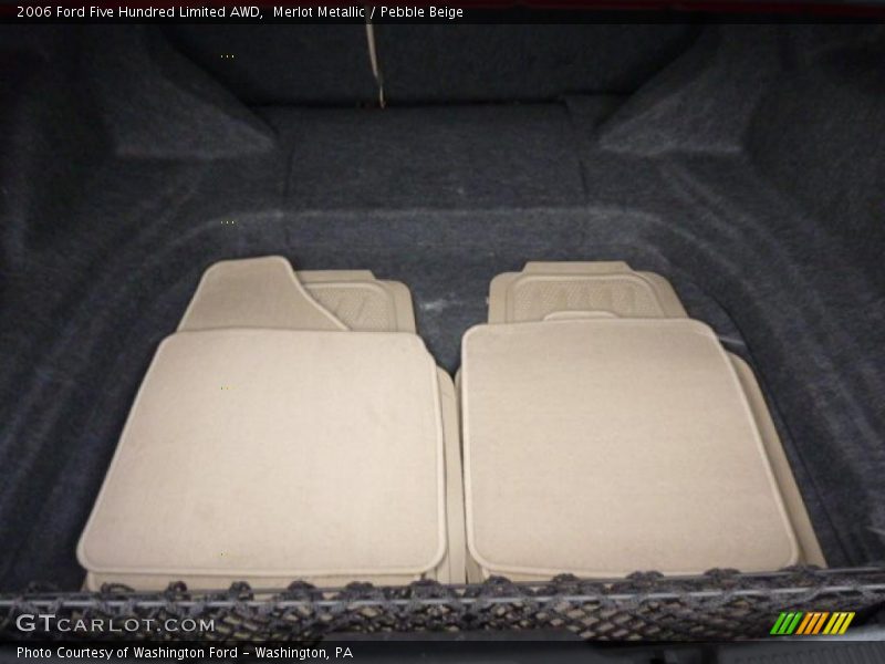Merlot Metallic / Pebble Beige 2006 Ford Five Hundred Limited AWD