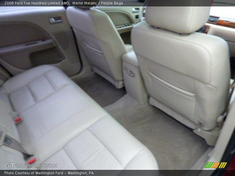Merlot Metallic / Pebble Beige 2006 Ford Five Hundred Limited AWD