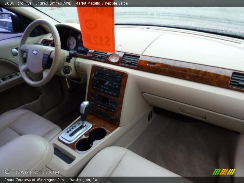 Merlot Metallic / Pebble Beige 2006 Ford Five Hundred Limited AWD