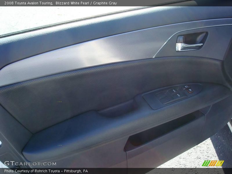Blizzard White Pearl / Graphite Gray 2008 Toyota Avalon Touring