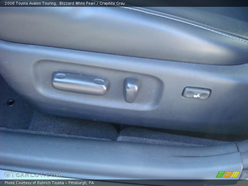 Blizzard White Pearl / Graphite Gray 2008 Toyota Avalon Touring