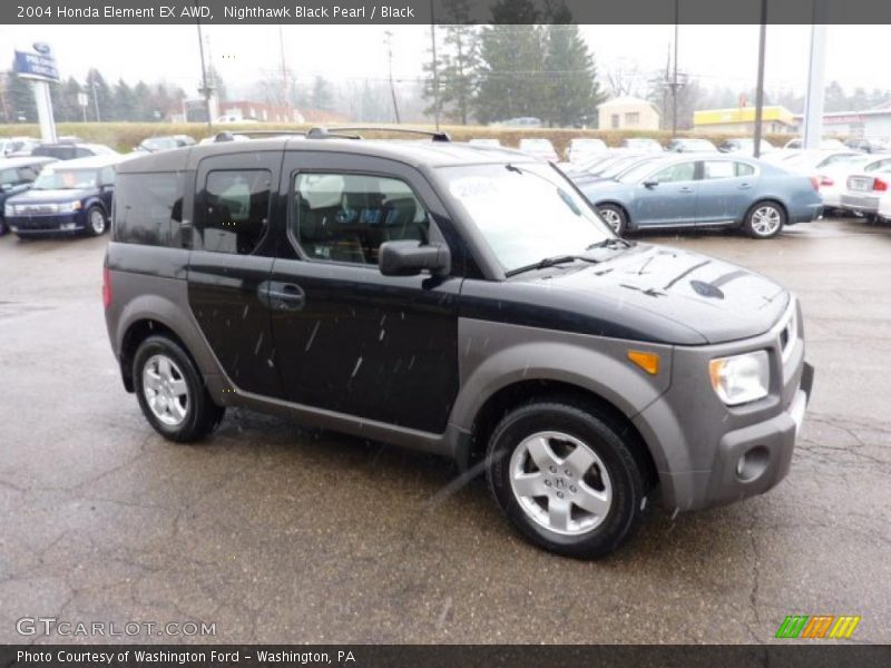 Nighthawk Black Pearl / Black 2004 Honda Element EX AWD