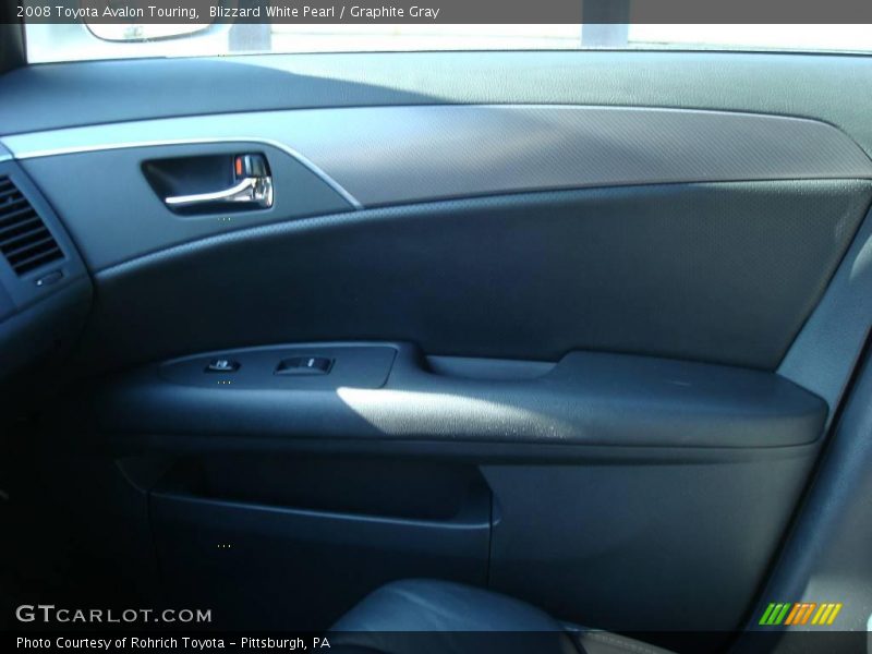 Blizzard White Pearl / Graphite Gray 2008 Toyota Avalon Touring