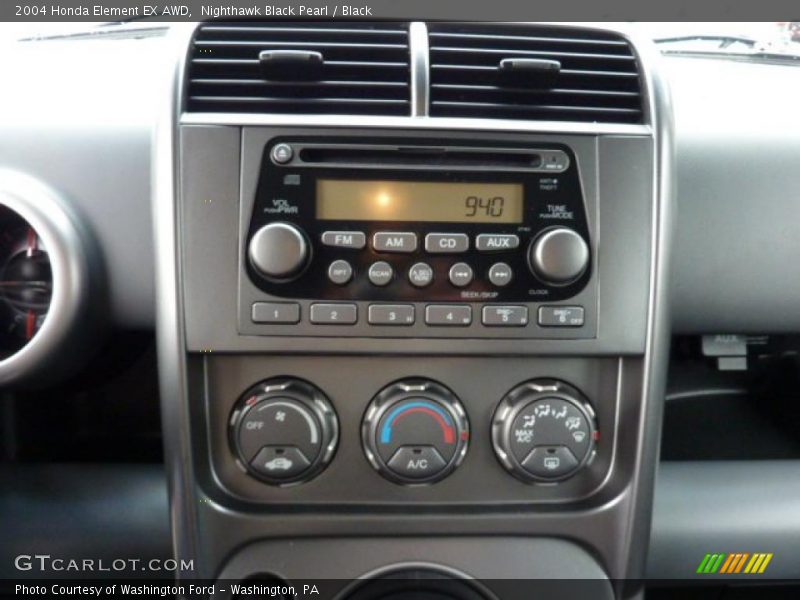 Controls of 2004 Element EX AWD