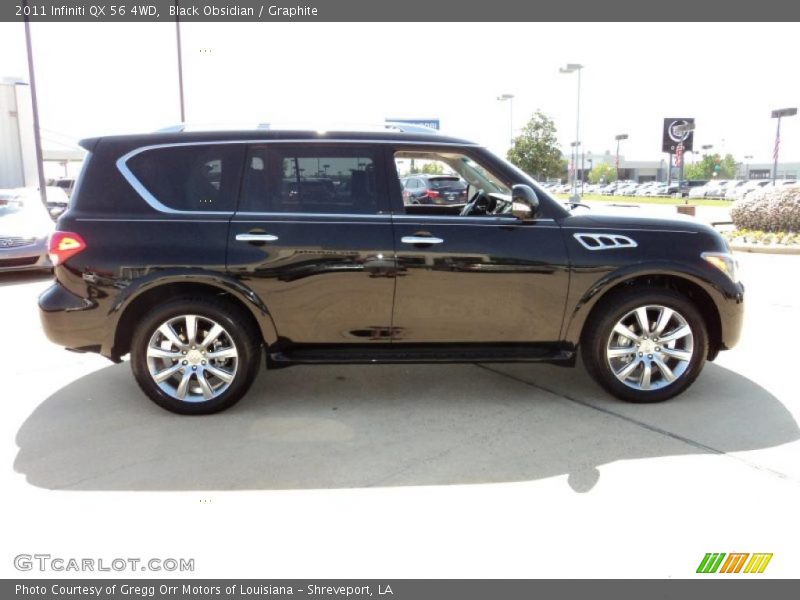 Black Obsidian / Graphite 2011 Infiniti QX 56 4WD