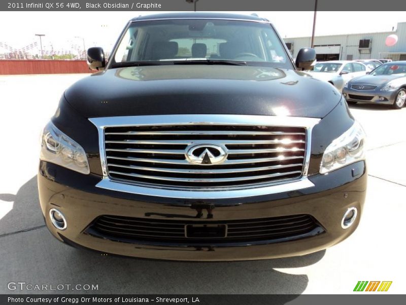 Black Obsidian / Graphite 2011 Infiniti QX 56 4WD