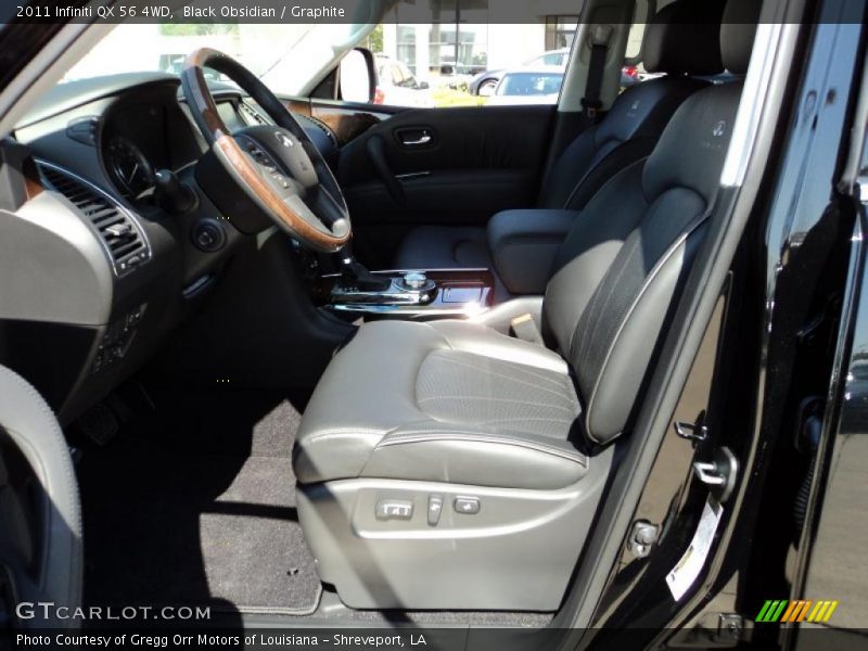 Black Obsidian / Graphite 2011 Infiniti QX 56 4WD