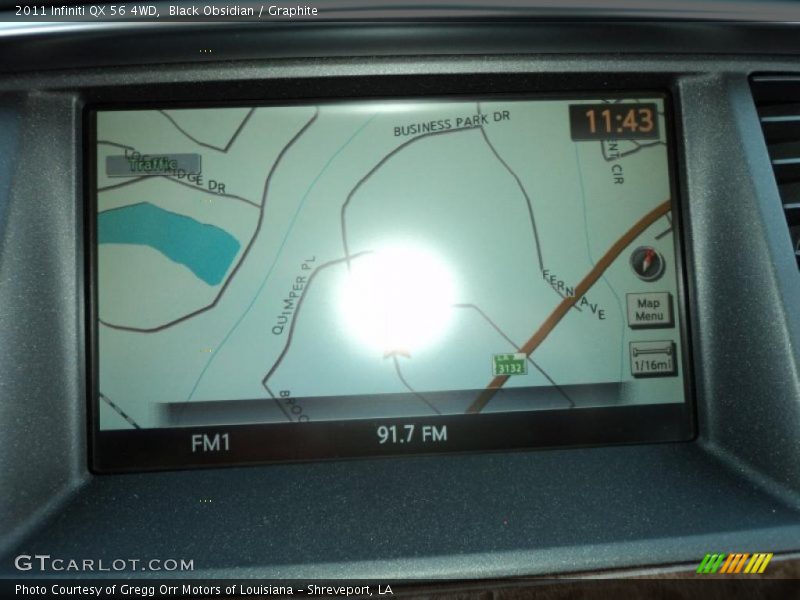 Black Obsidian / Graphite 2011 Infiniti QX 56 4WD