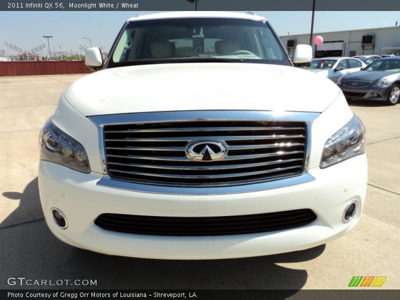 Moonlight White / Wheat 2011 Infiniti QX 56