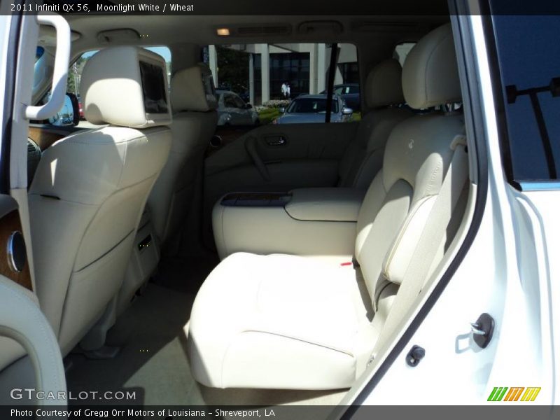 Moonlight White / Wheat 2011 Infiniti QX 56