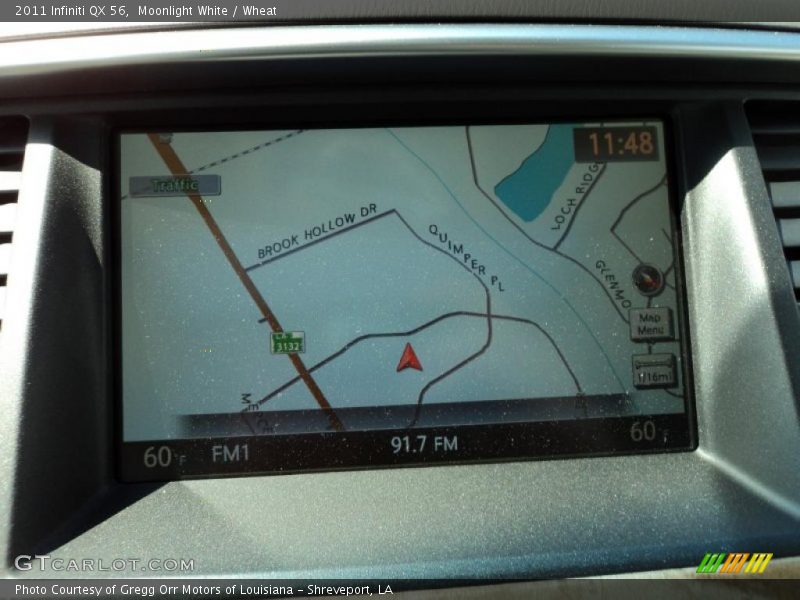 Moonlight White / Wheat 2011 Infiniti QX 56