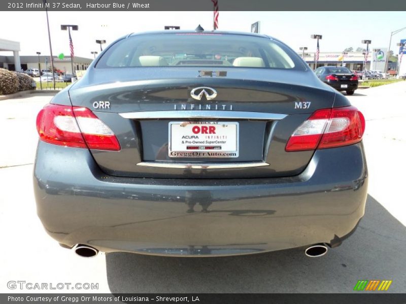Harbour Blue / Wheat 2012 Infiniti M 37 Sedan