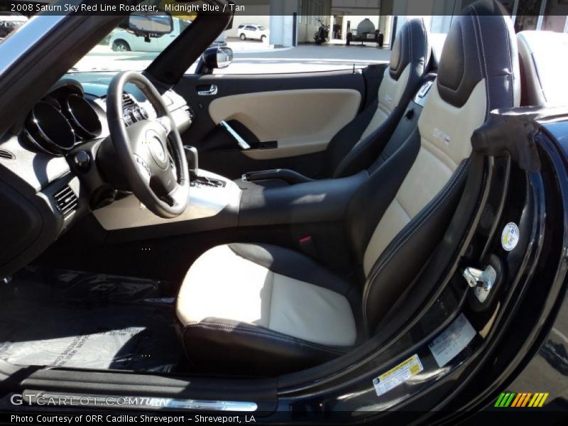  2008 Sky Red Line Roadster Tan Interior