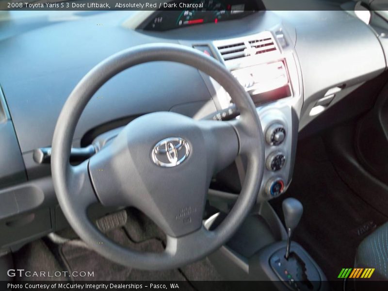 Absolutely Red / Dark Charcoal 2008 Toyota Yaris S 3 Door Liftback