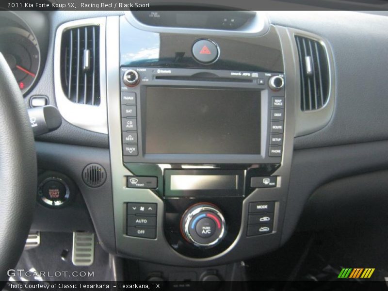 Racing Red / Black Sport 2011 Kia Forte Koup SX