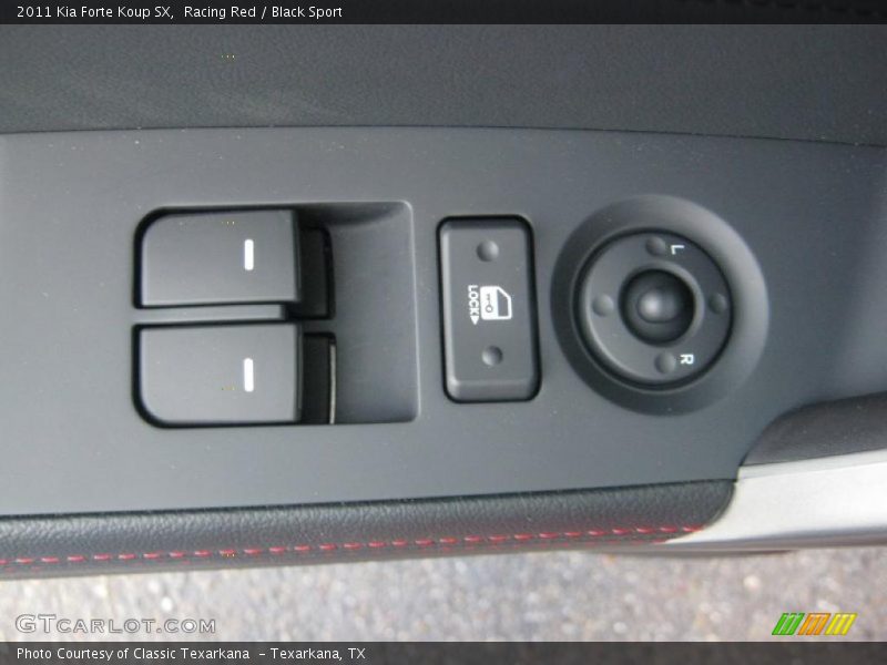 Racing Red / Black Sport 2011 Kia Forte Koup SX