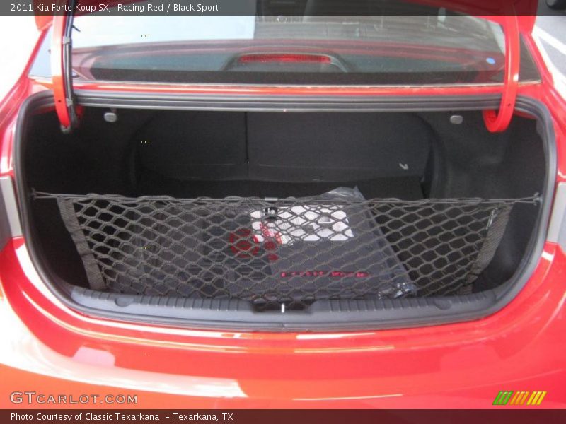 Racing Red / Black Sport 2011 Kia Forte Koup SX