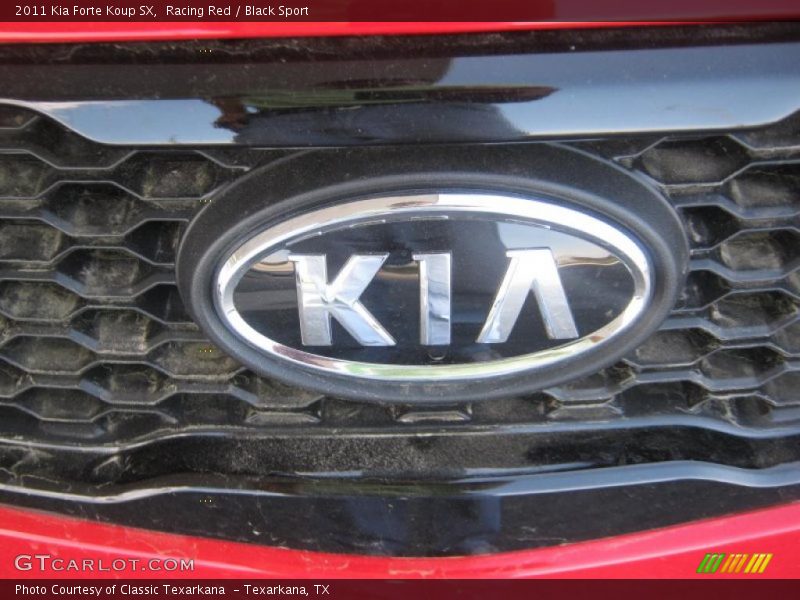 Racing Red / Black Sport 2011 Kia Forte Koup SX