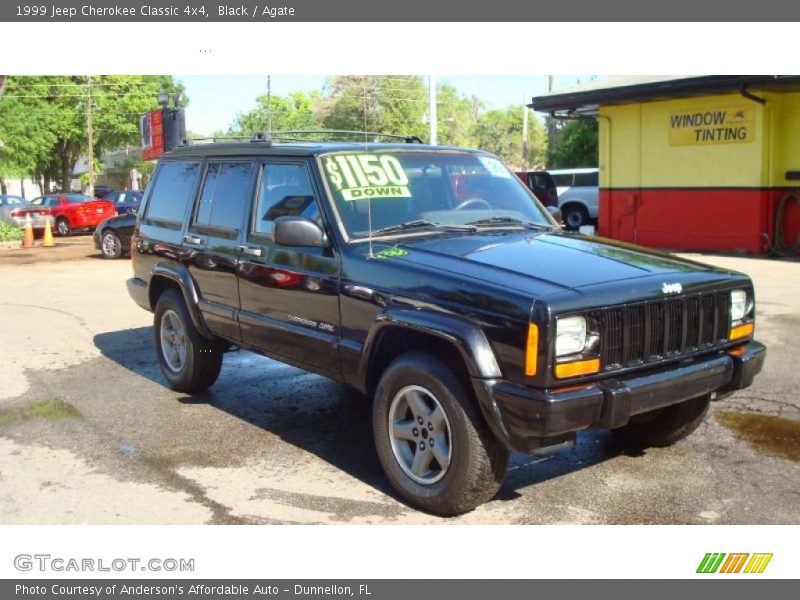 Black / Agate 1999 Jeep Cherokee Classic 4x4