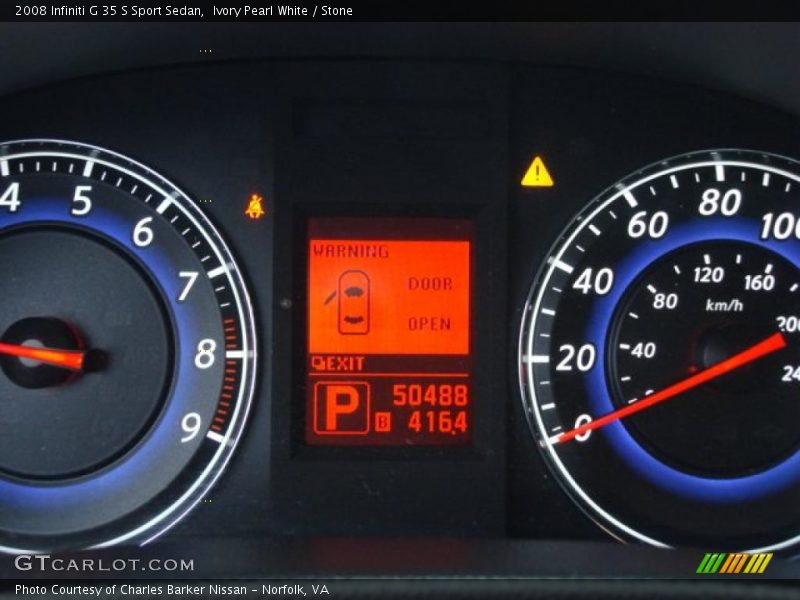 Ivory Pearl White / Stone 2008 Infiniti G 35 S Sport Sedan