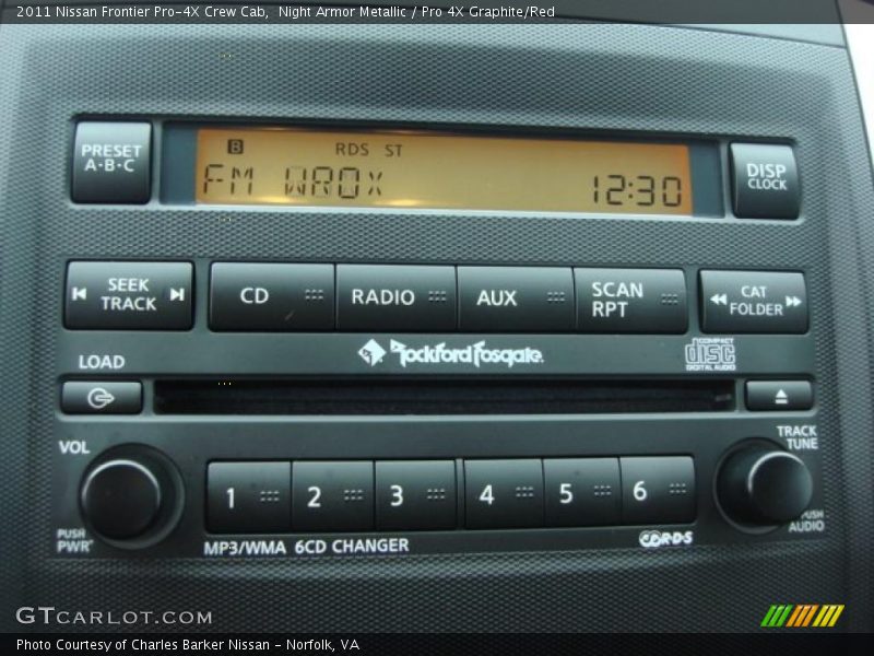 Controls of 2011 Frontier Pro-4X Crew Cab