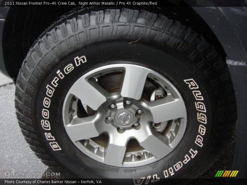 2011 Frontier Pro-4X Crew Cab Wheel