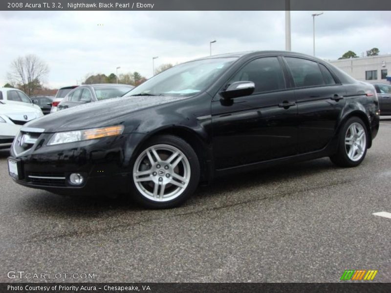 Nighthawk Black Pearl / Ebony 2008 Acura TL 3.2