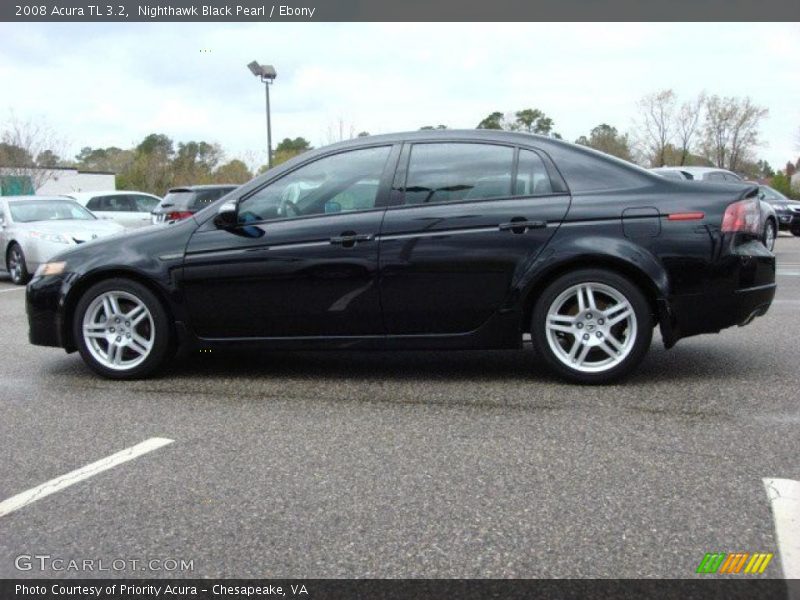 Nighthawk Black Pearl / Ebony 2008 Acura TL 3.2
