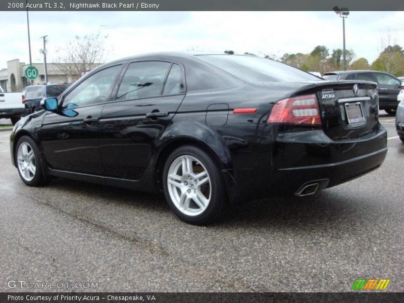 Nighthawk Black Pearl / Ebony 2008 Acura TL 3.2
