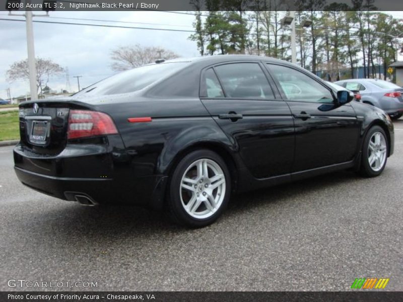 Nighthawk Black Pearl / Ebony 2008 Acura TL 3.2