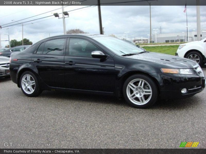 Nighthawk Black Pearl / Ebony 2008 Acura TL 3.2