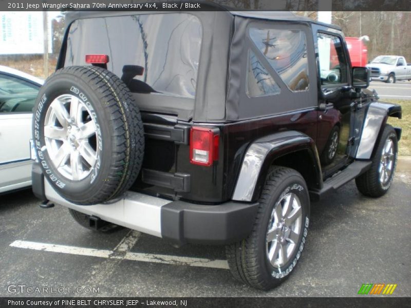 Black / Black 2011 Jeep Wrangler Sahara 70th Anniversary 4x4