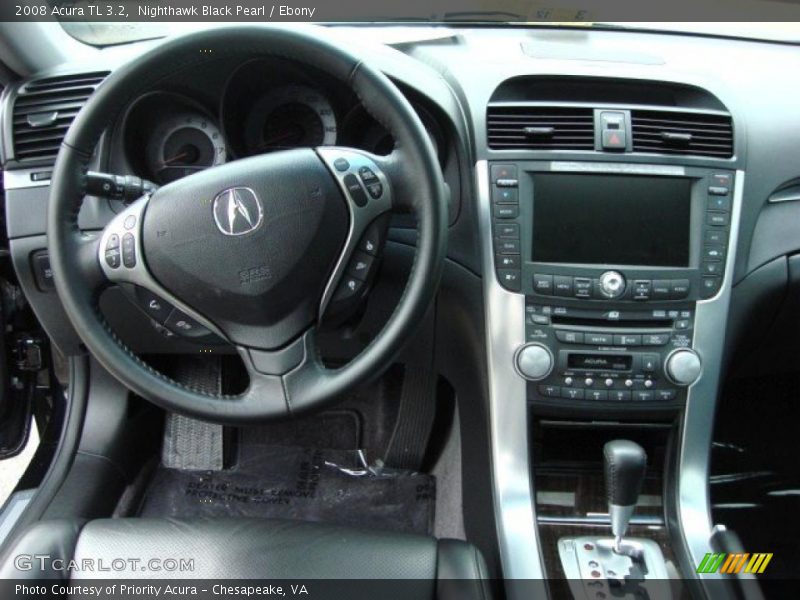 Nighthawk Black Pearl / Ebony 2008 Acura TL 3.2