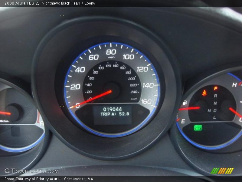 Nighthawk Black Pearl / Ebony 2008 Acura TL 3.2