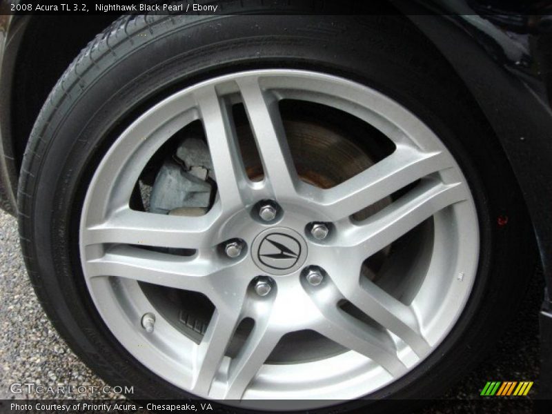 Nighthawk Black Pearl / Ebony 2008 Acura TL 3.2