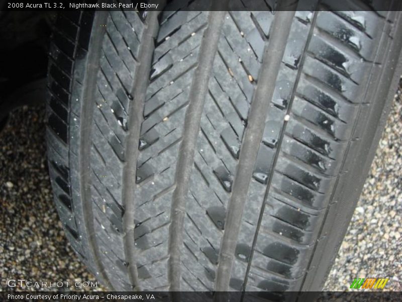 Nighthawk Black Pearl / Ebony 2008 Acura TL 3.2