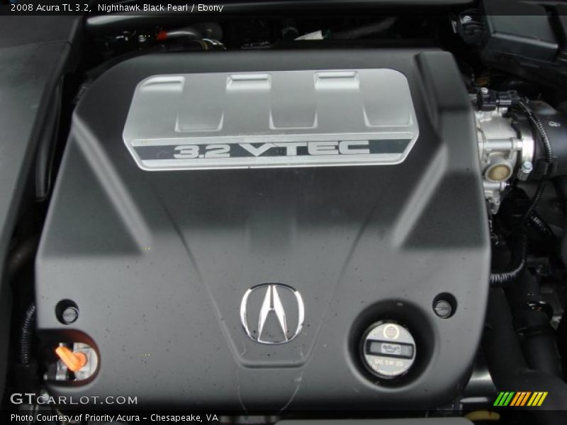 Nighthawk Black Pearl / Ebony 2008 Acura TL 3.2